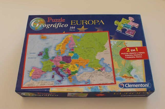 Puzzle Geográfico Europa