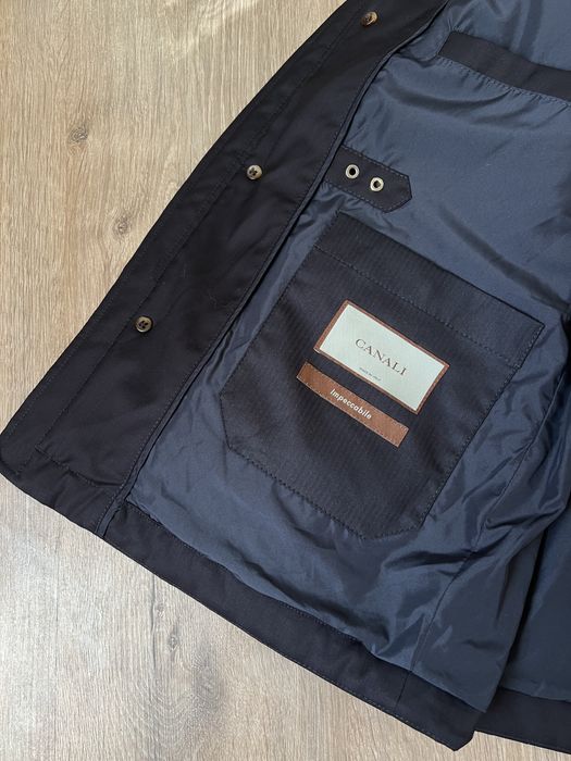 Canali Impeccabile Wool Quilted Jacket вовняна стьобана куртка