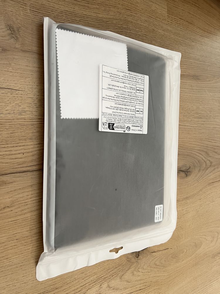 Чохол для MacBook Air 13.6 з тканини, сірий (M4, M3/A3113, M2/2681)