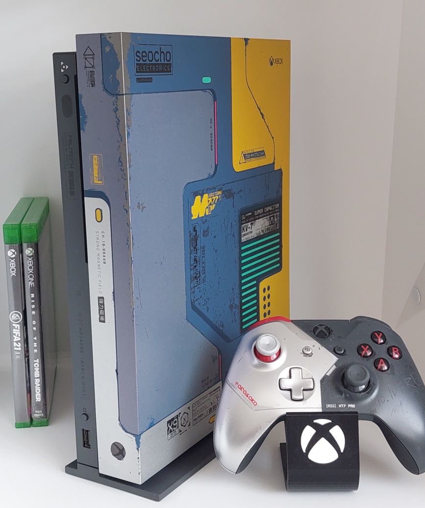 Konsola Xbox One X Cyberpunk