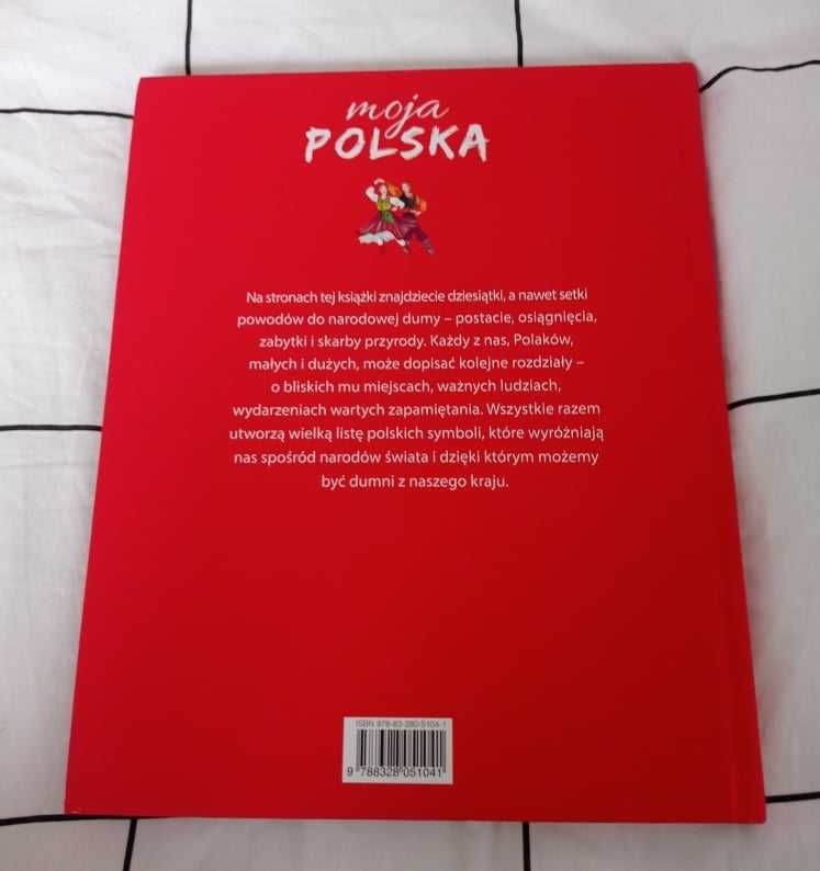 Książka edukacyjna dla dzieci i nie tylko - Moja Polska