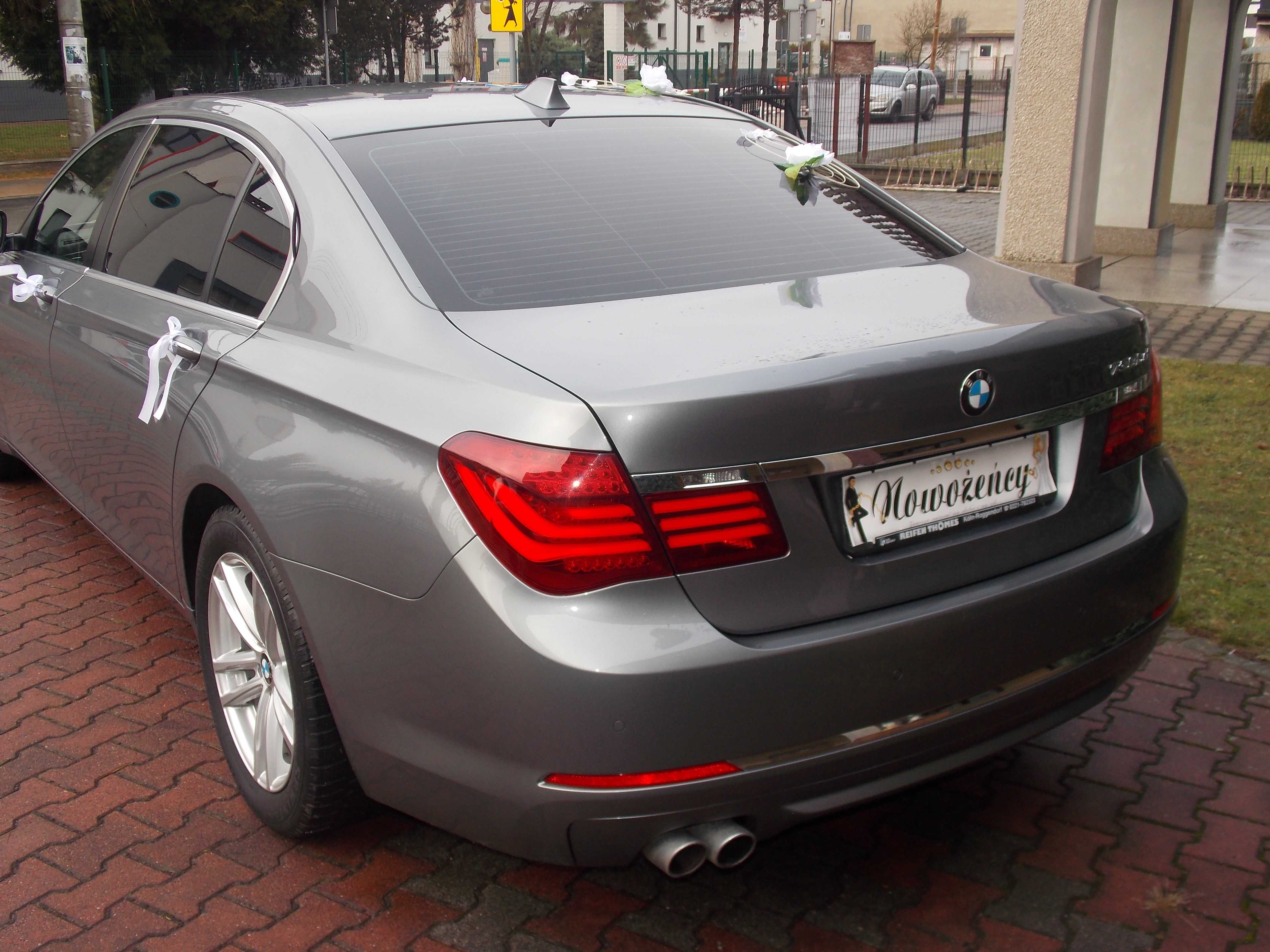 Samochód ,auto BMW 7 LONG do wynajęcia, wynajem na wesele, ślub, TANIO