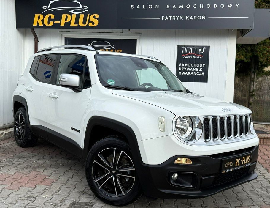 Jeep Renegade 1,4T 140ps*Bezwypadkowy-ORYGINAŁ*Skóra*Klimatronik*Serwis*WZOROWY-STAN