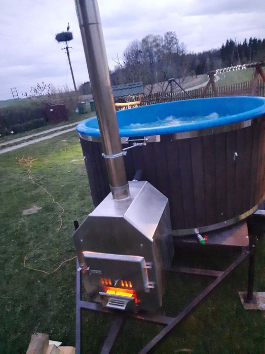 Mobilna balia jacuzzi bania