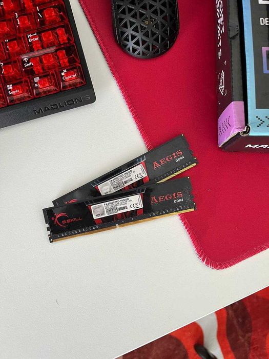 Pamięć RAM G.SKILL Aegis DDR4 16 GB (2×8 GB) 3000 MHz – sprawna