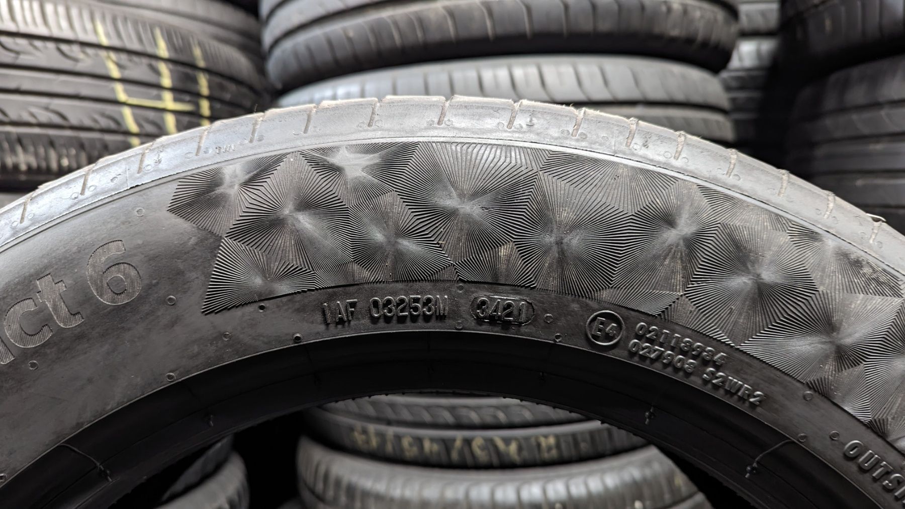 Шина 235/55 R 17 Continental PremiumContact 6. Одне колесо. Розпаровка