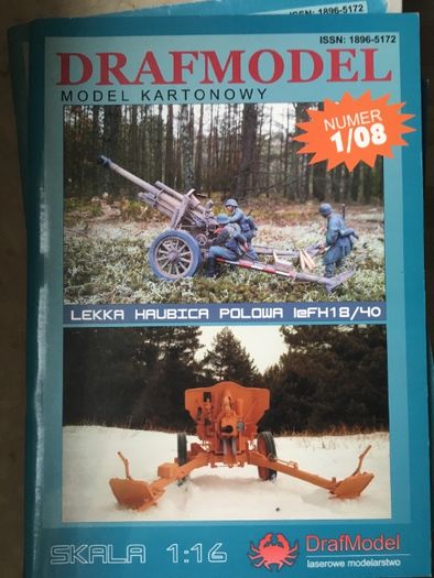 model karton drafmodel 3 sztuki
