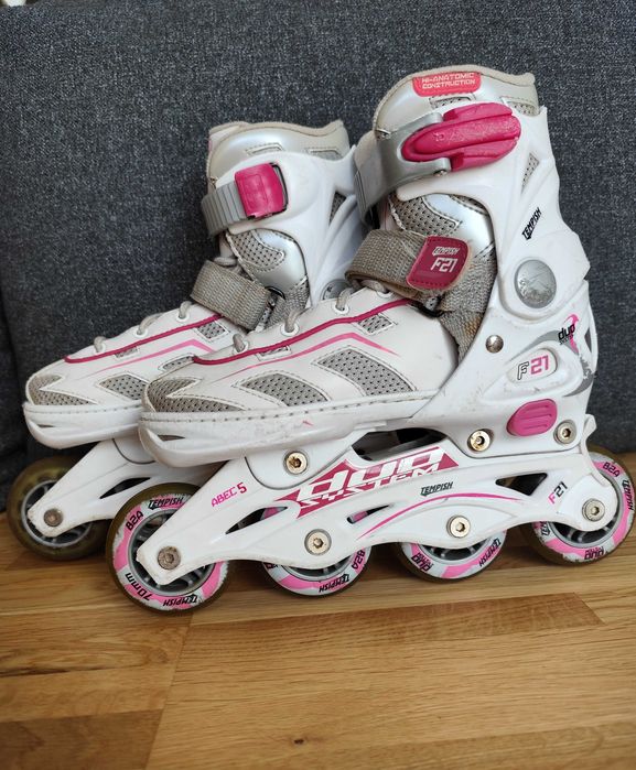 Regulowane rolki Tempish bardzo dobry stan 33-36 r.