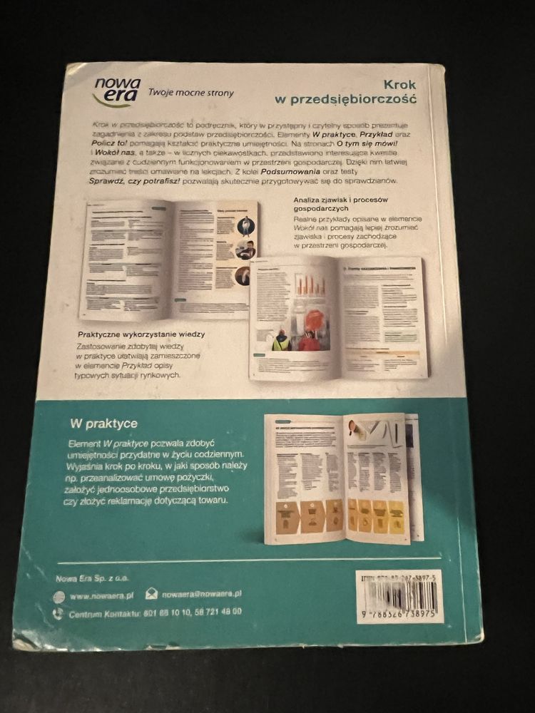 Krok w przedsiębiorczosć  Nowa era