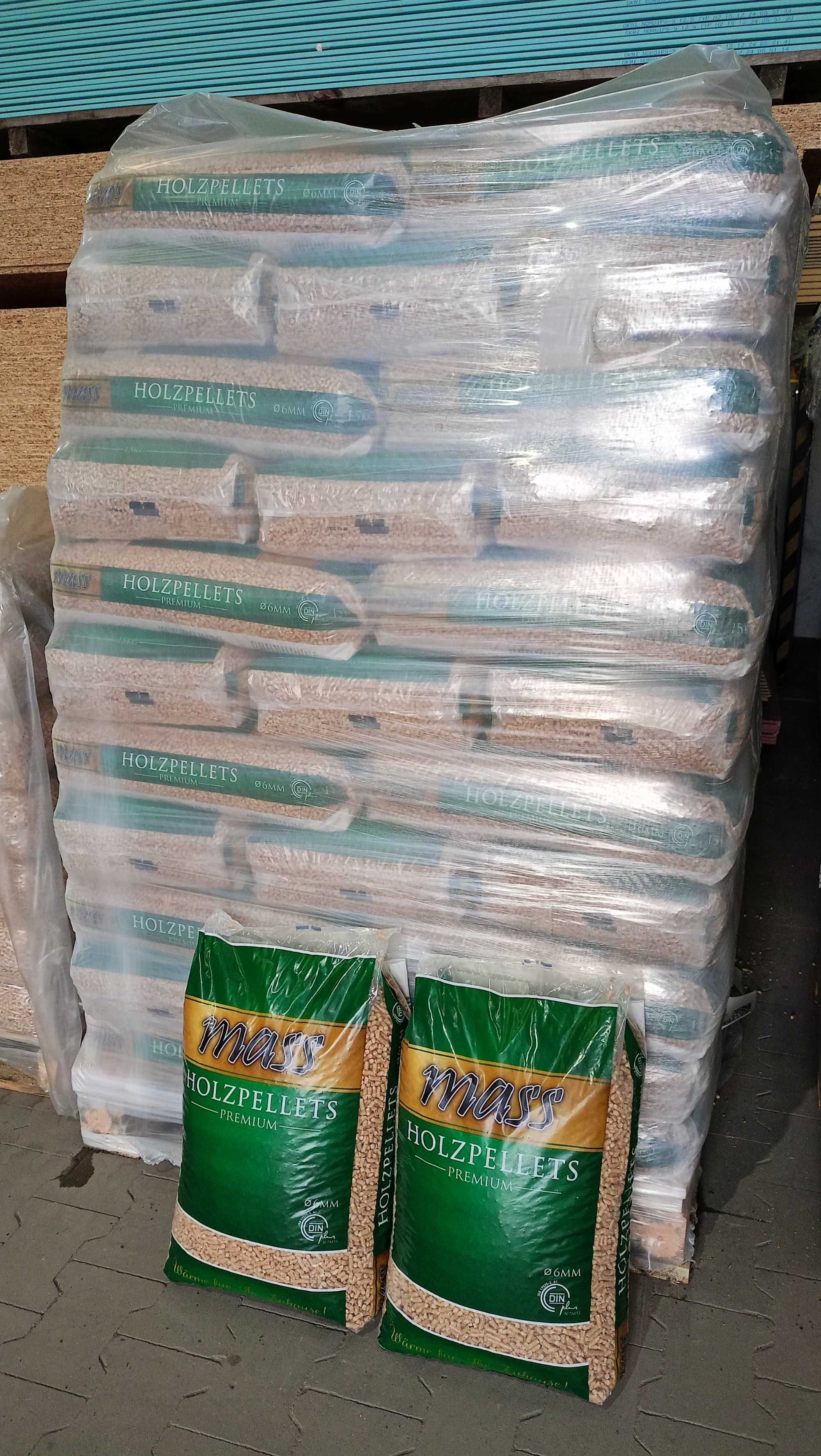 PELLET MASS polski sosnowy 100% certyfikowany z dostawą 990kg-1353zł
