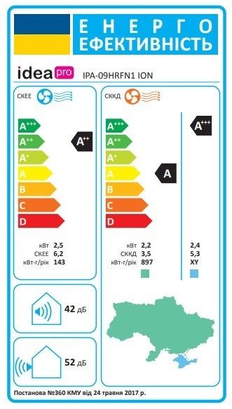 НОВЫЙ кондиционер  IDEA ISR 9 HRN1 Inverter(АКЦИЯ)