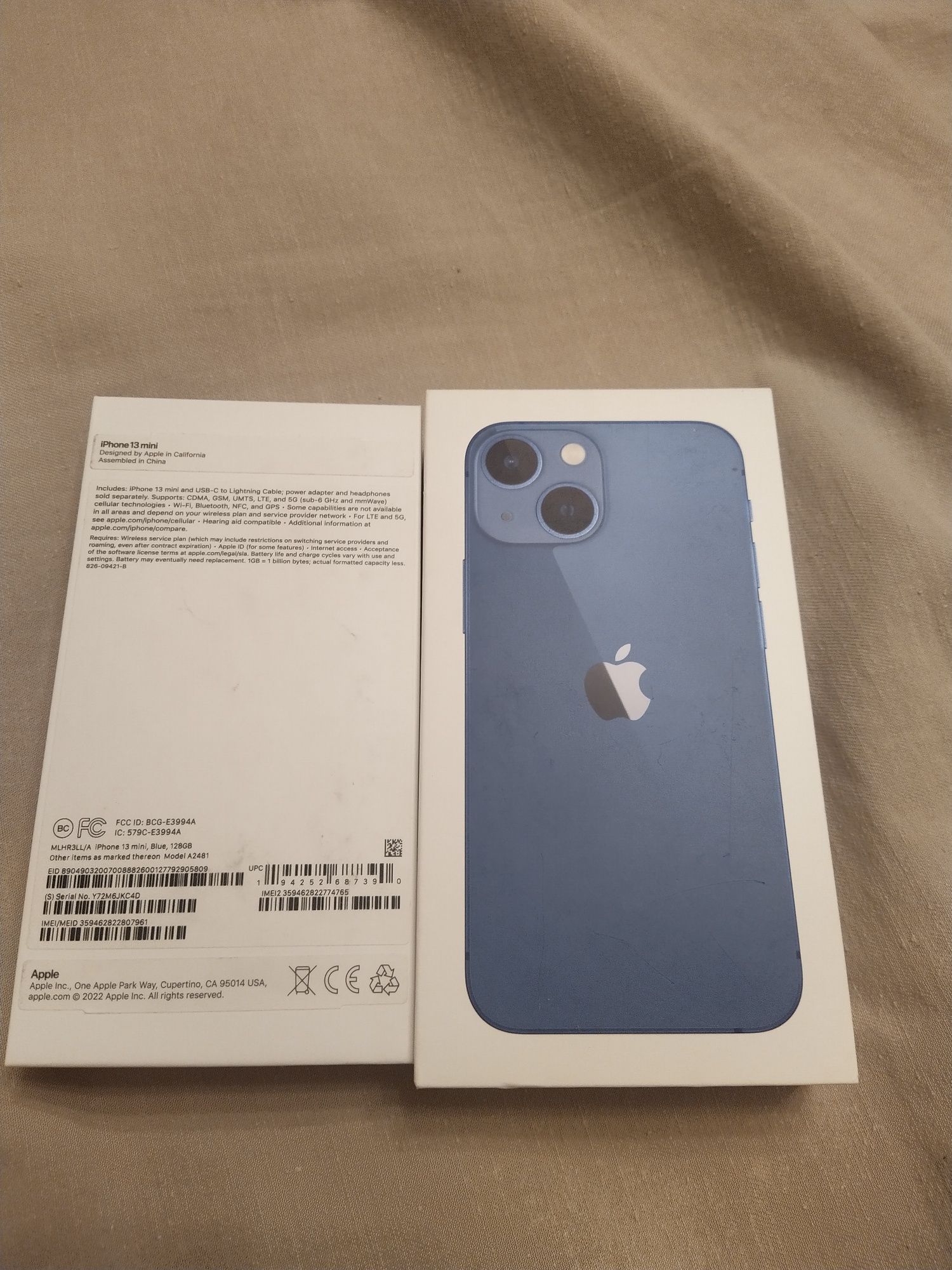 iPhone 13 mini 128 Gb, Blue, Киев