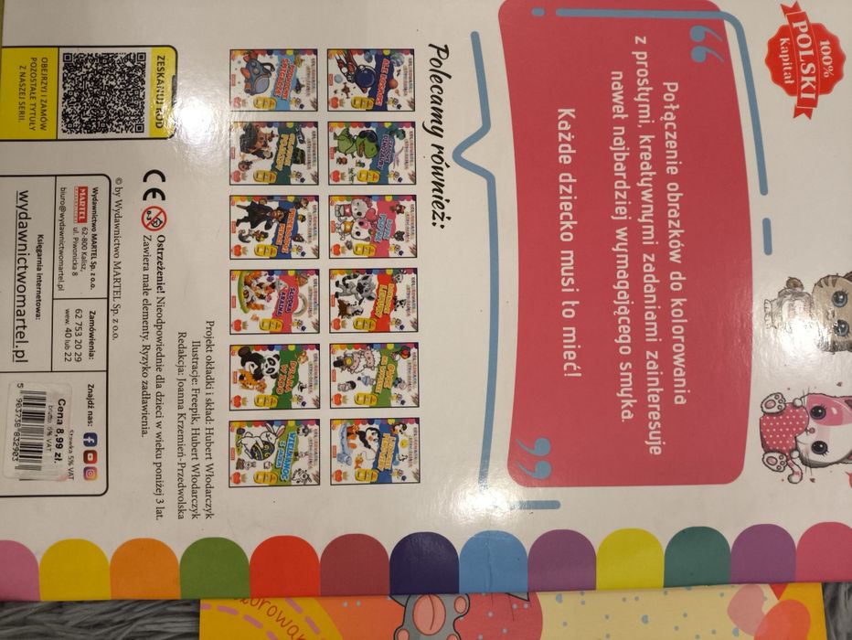 Książeczki i kolorowanki dla przedszkolaka