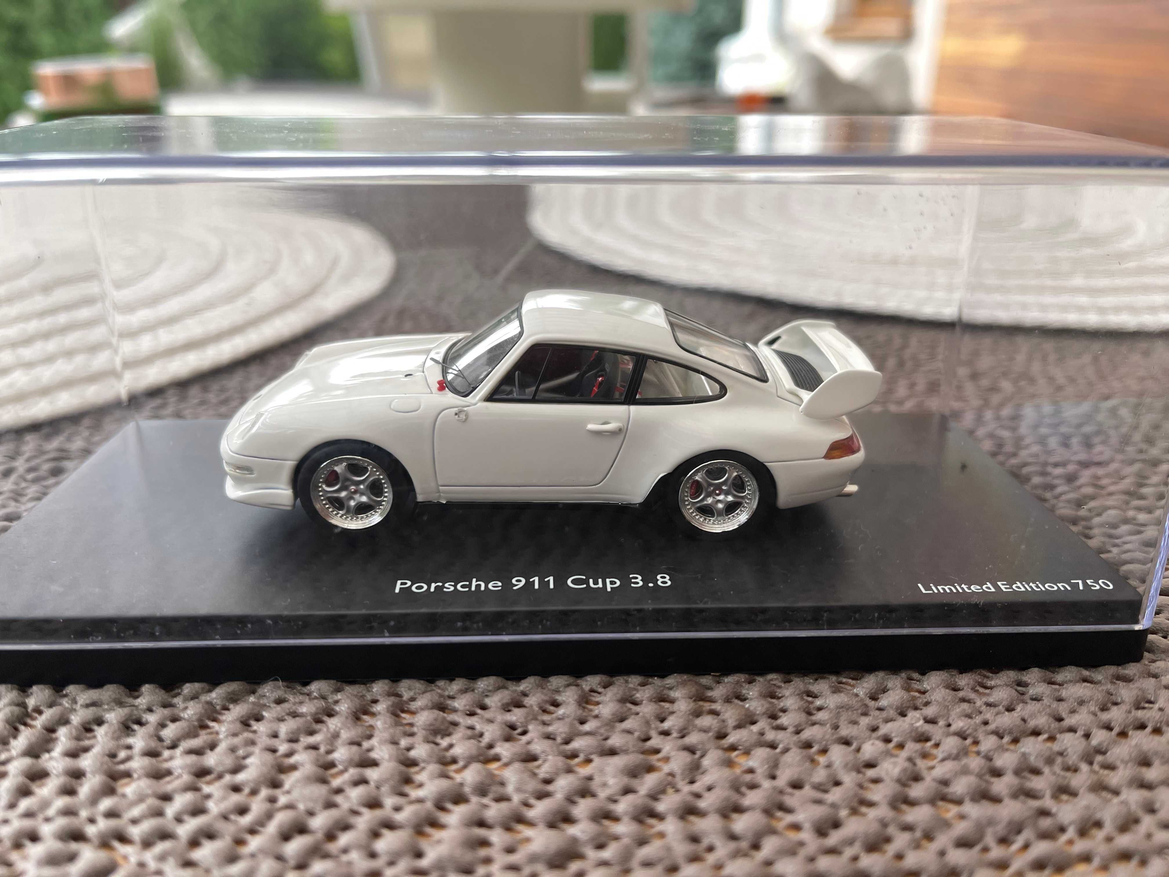 Model samochodu Porsche 911 Cup 3.8 Limitowana edycja Schuco 1:43