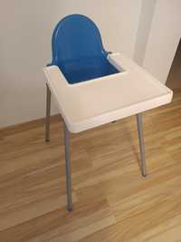 Fotelik do karmienia z blatem z IKEA