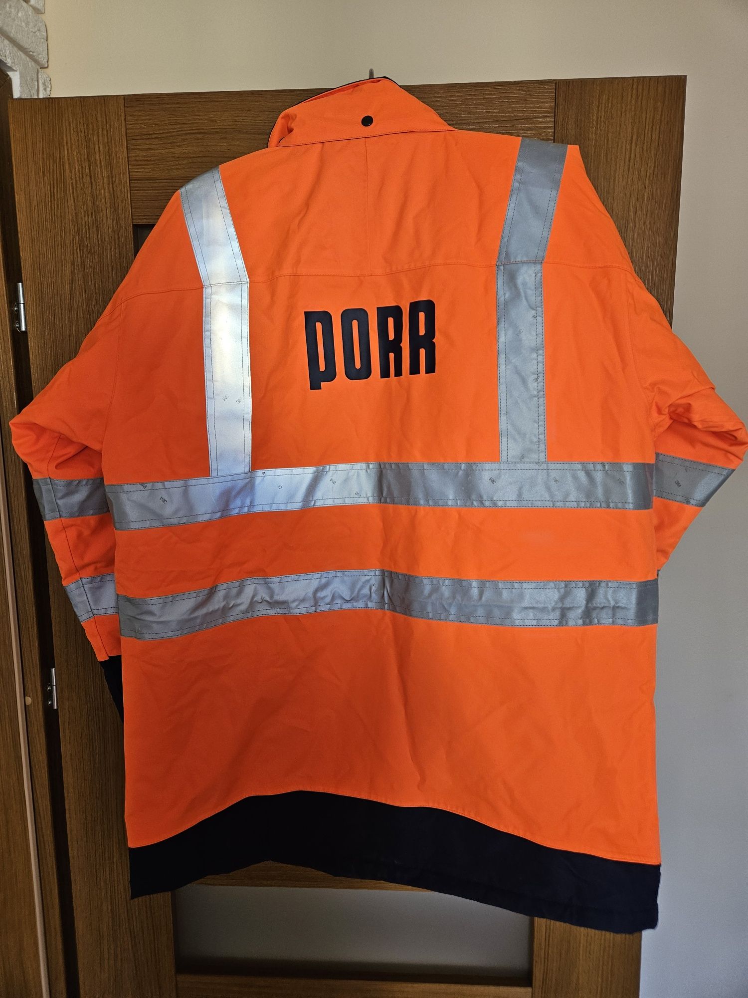 Kurtka ostrzegawcza robocza jesien zima xl