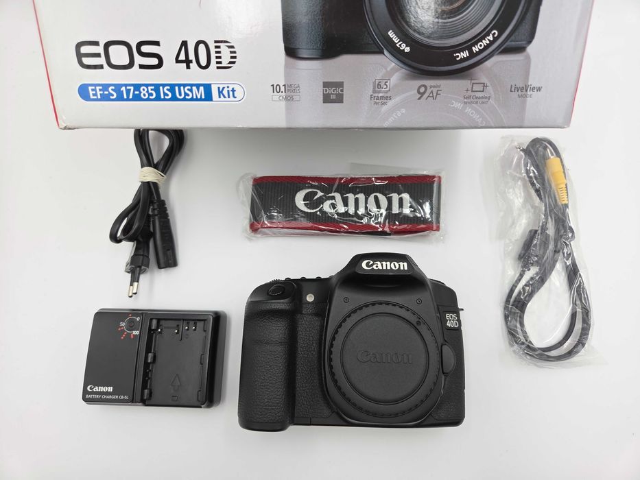 WYPRZEDAŻ Aparat Canon EOS 40D body - tylko 8 tys. zdjęć - jak nowy
