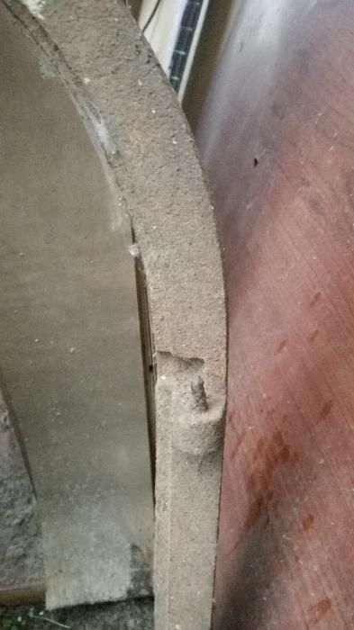 framuga ozdobna ponad 100 letnia żeliwna-wys.61cm,szer41cm.