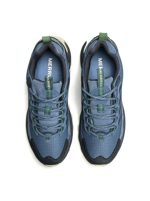 Чоловічі кросівки Merrell Moab Speed 2 GTX Navy Grey Beige