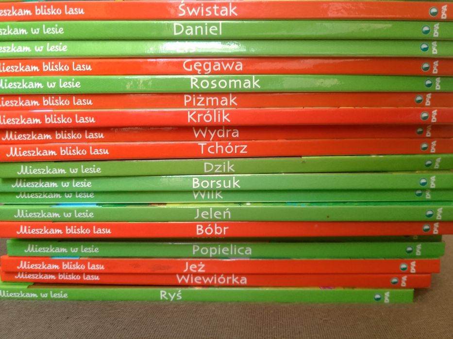 Książki seria przyjaciele z lasu