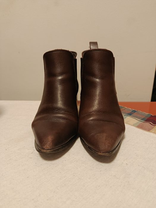 Botas castanhas de senhora tamanho 39