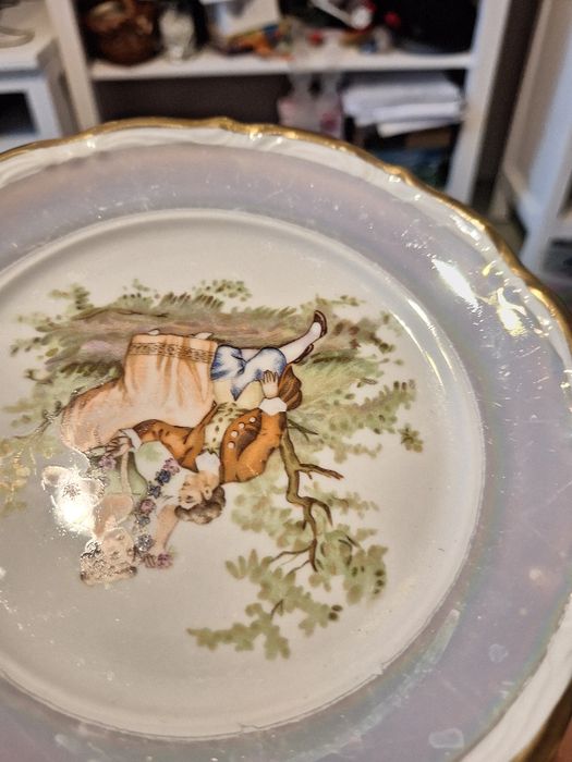 Porcelana Wałbrzych Pan  Tadeusz talerz deserowy i taler