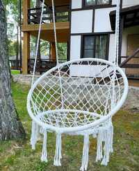 Кресло подвесное для сада крісло підвісне кокон гніздо 2 кольори