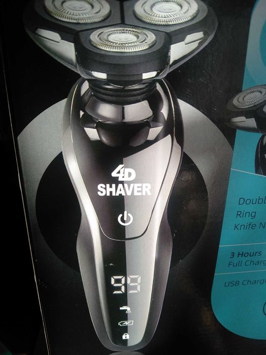 Бритва акумуляторная роторная,влагостойкая  GERTZY MG 757