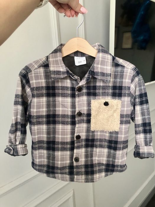Koszula w krate dla chlopca Zara r. 98