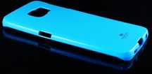 Mercury Jelly Case Samsung Galaxy S6 Edge Light Blue