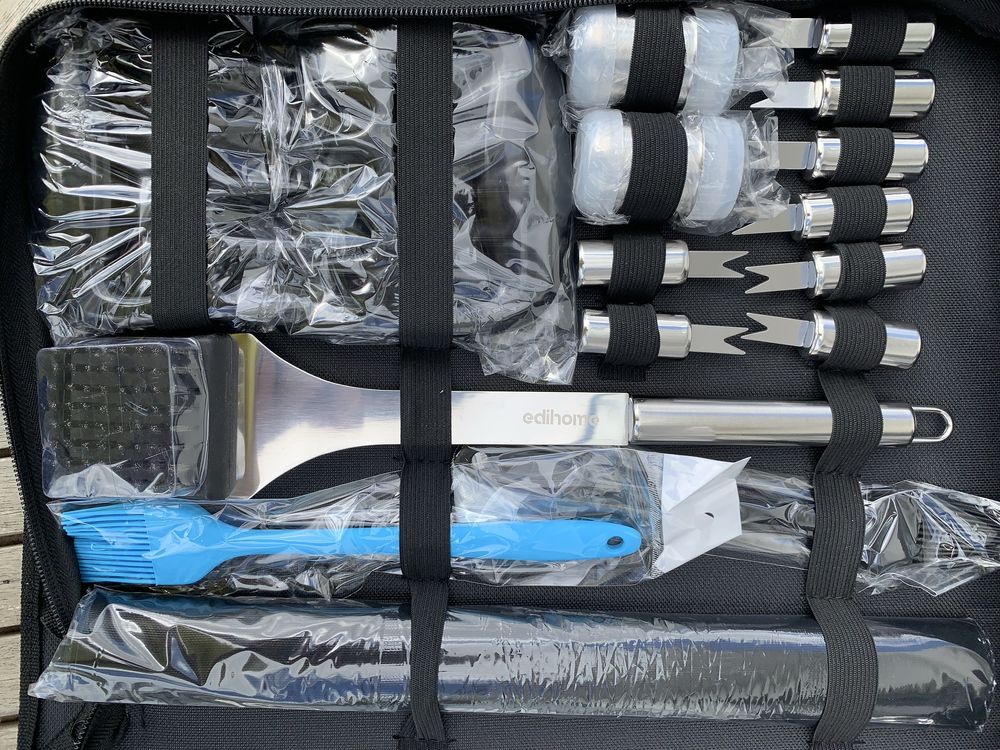 Acessorios para grelhador kit completo Grill