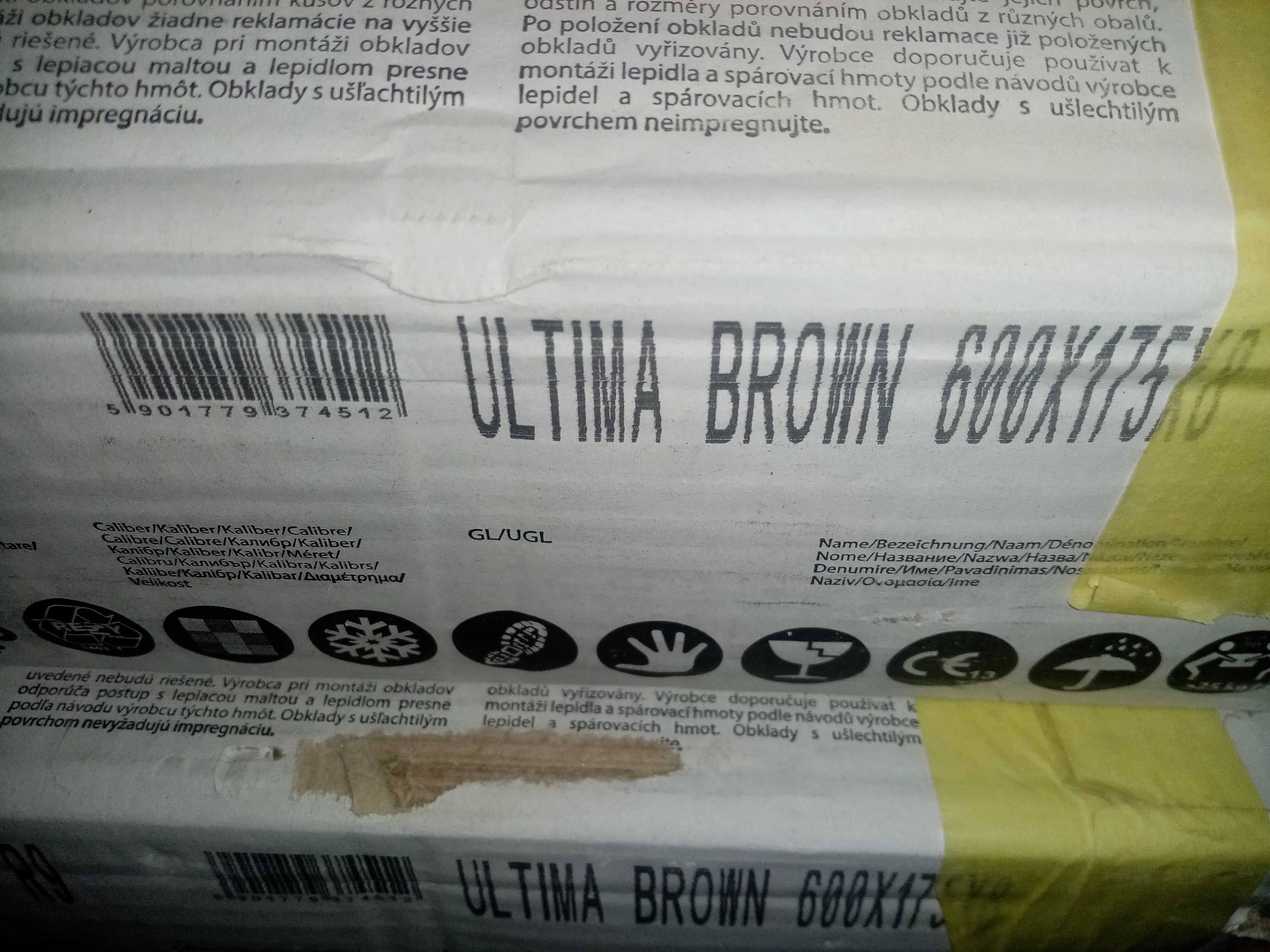 Płytki drewnopodobne firmy cerrad ultima Brown