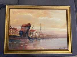 Obraz olejny na płótnie z ramą ARTUR SUDAK