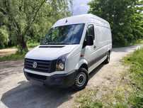 Volkswagen Crafter  VW Volkswagen Crafter 2.0 TDI L3H2 średni ładny jestrowany zawiasy 270