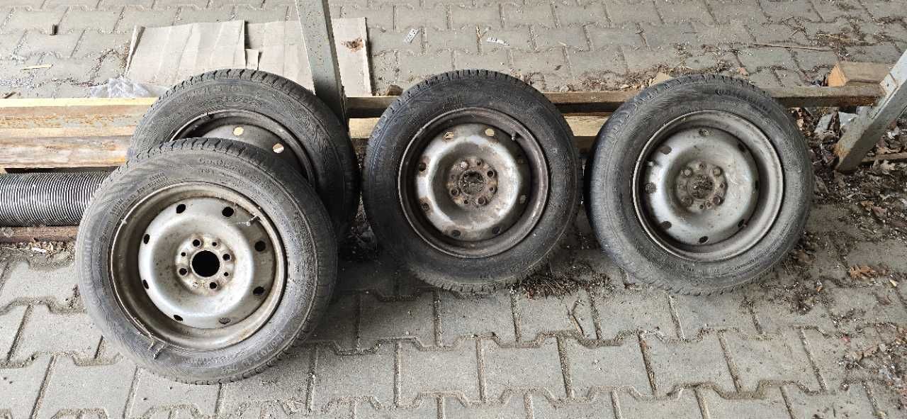 Koła + opony komplet Fiat Seicento