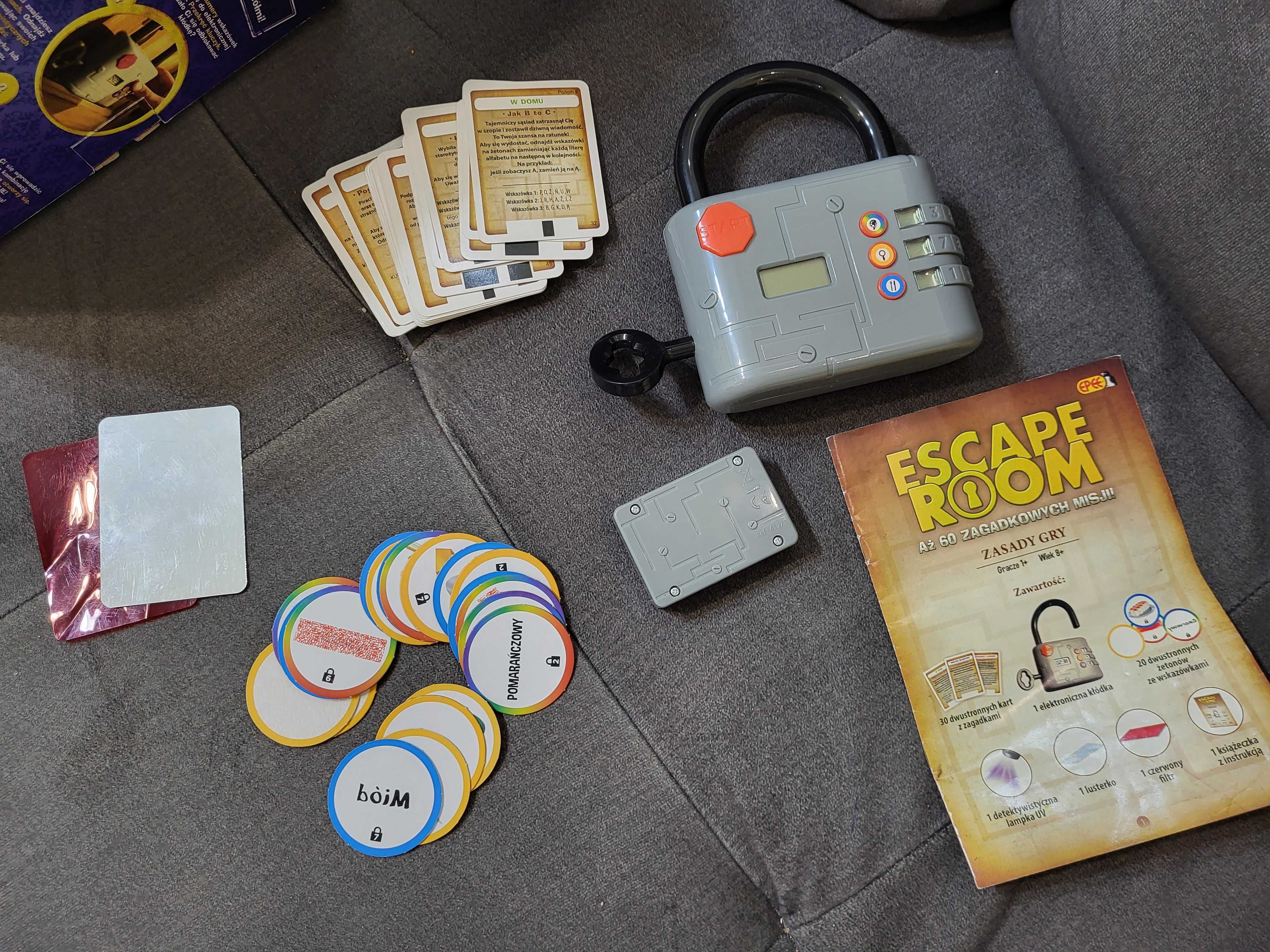 Escape room Epee gra familijna 60 zagadkowych misji