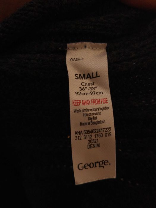 Sweter męski we wzory George