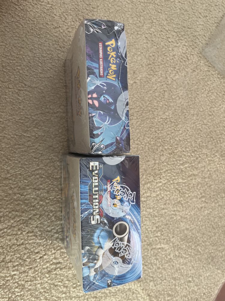 Caixa booster box Pokémon xy e ultraprisma