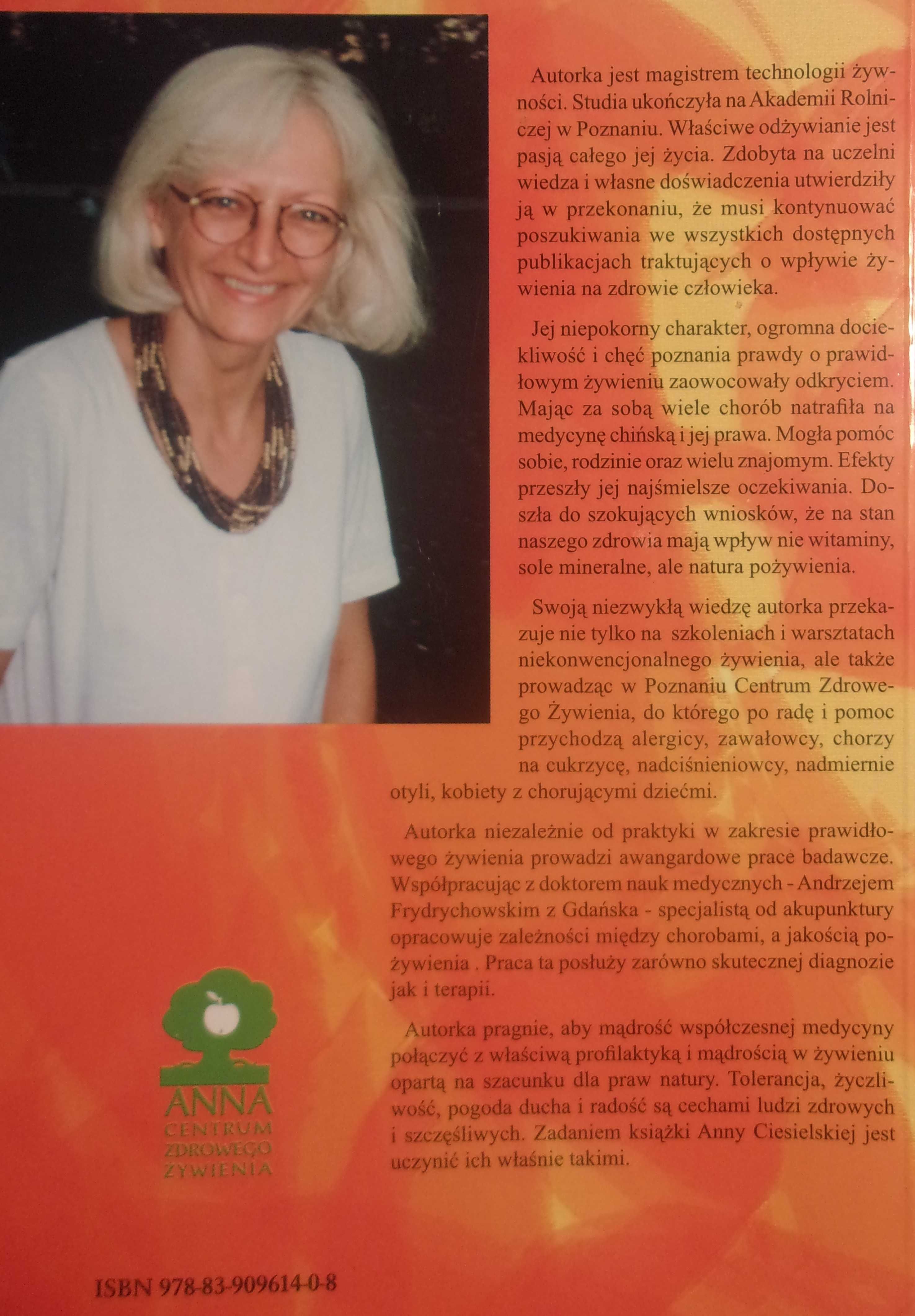 Filozofia zdrowia - Anna Ciesielska / opis z tyłu książki