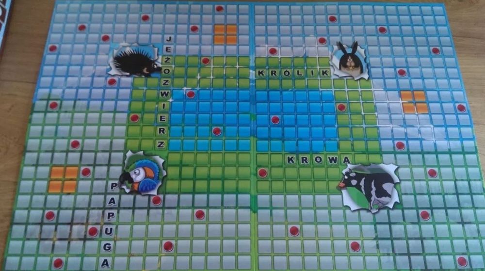 Zestaw: 2 x puzzle + gra edukacyjna słówka