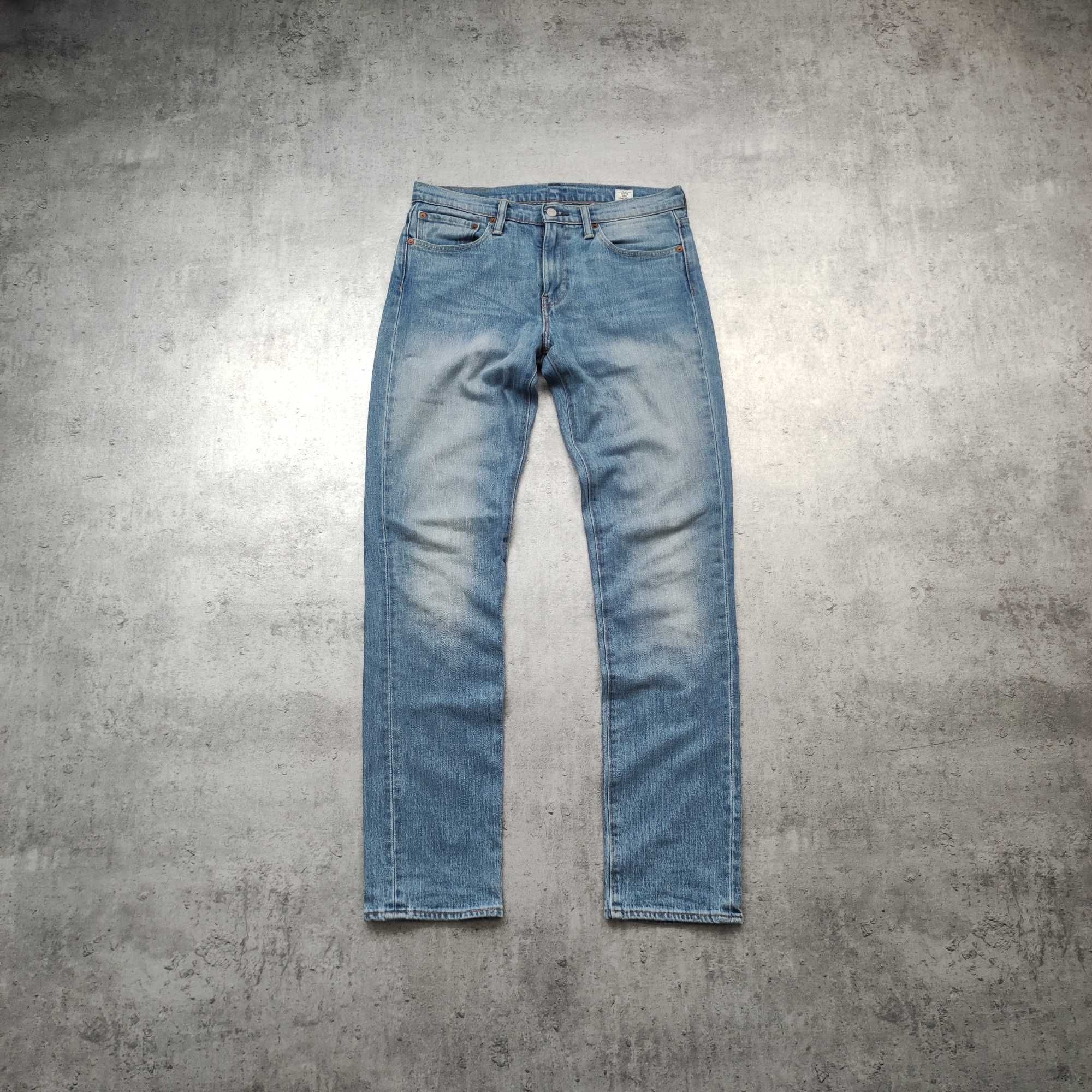 MĘSKIE Eleganckie PREMIUM Denim Spodnie Jeansy Levis 511 Slim Casual