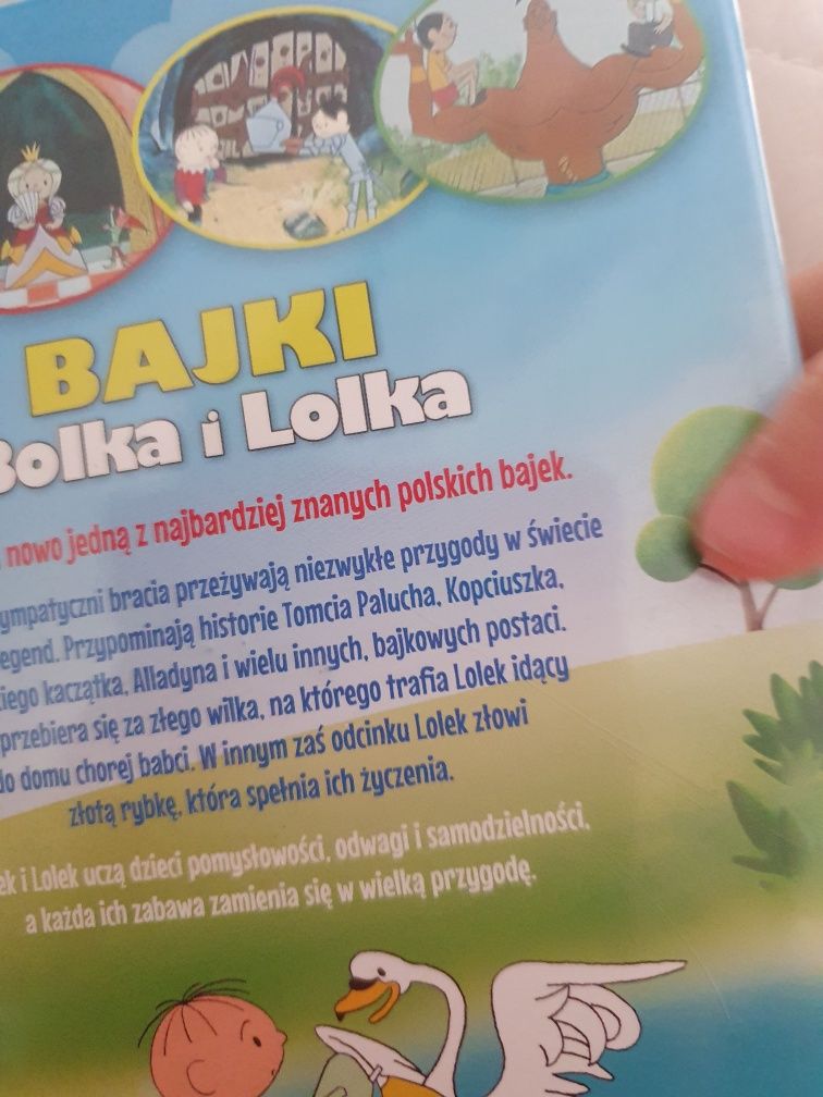 Bolek i Lolek 3 płyty DVD  na wakacjach przygody bajki