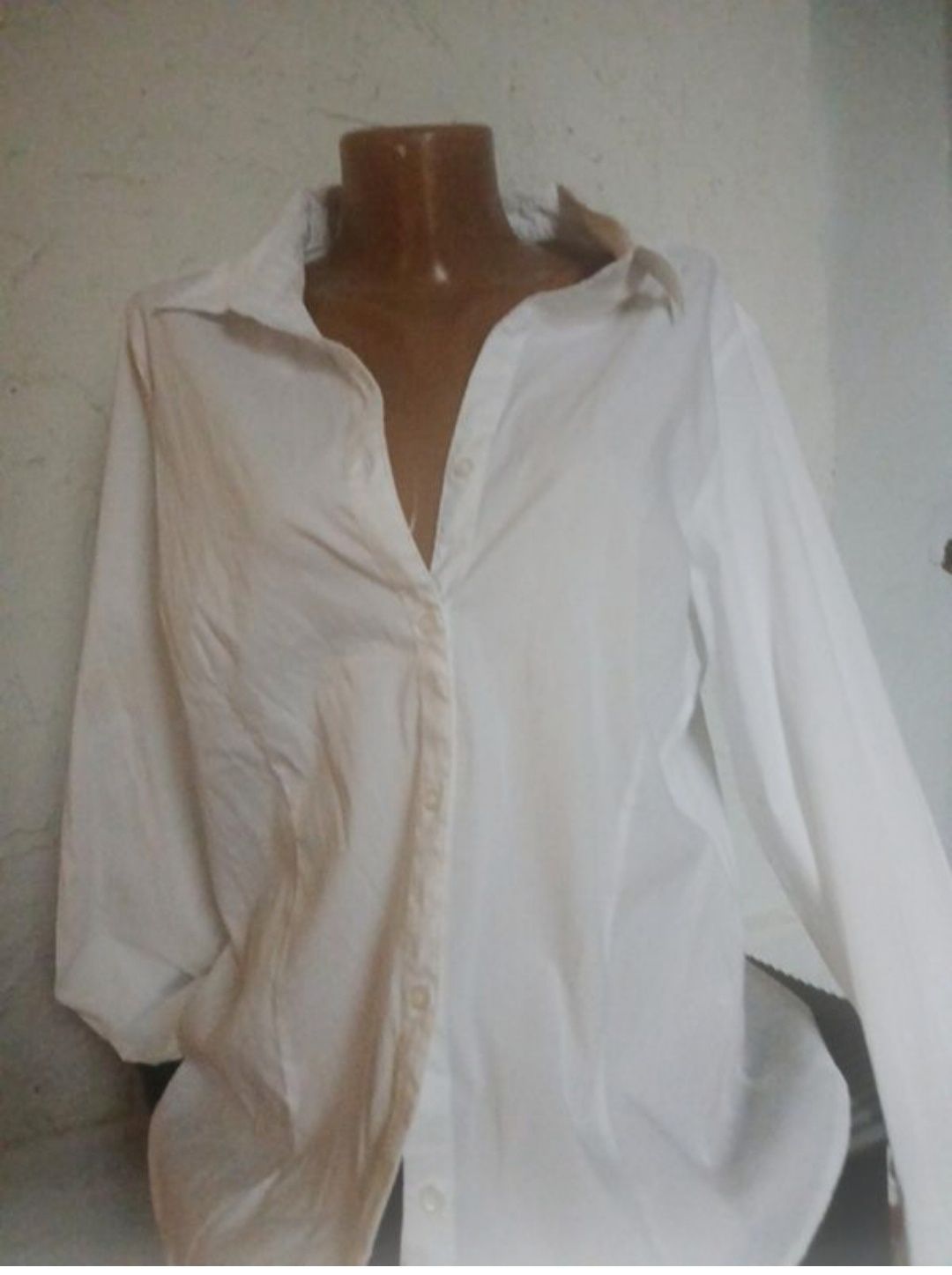 Легка класична жіноча рубашка L-XL