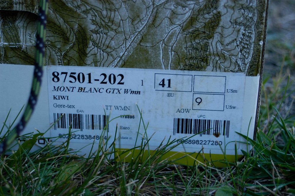 Buty Scarpa MONT BLANC, wysokogórskie 41