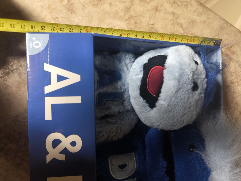 Al & Di Peluches Azuis
Conjunto de dois peluches macios, um azul e out