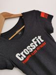 Reebok Cross fit t-shirt koszulka krótki rękaw sportowa logowana S