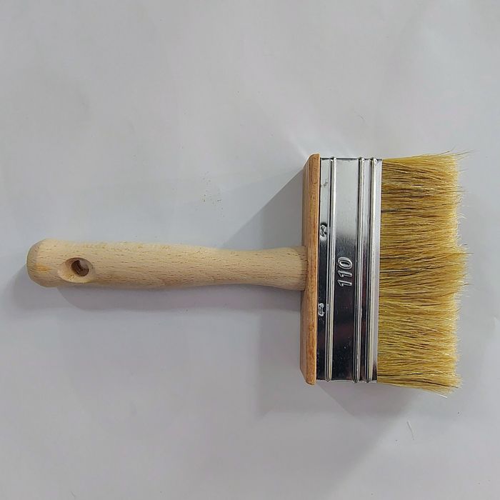 Pędzel tapetowy tapeciak tapetówka miniławkowiec ławkowiec 110 mm.