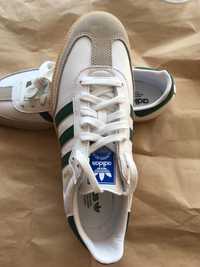 Adidas Samba OG 43 1/3 biało-zielone, NOWE