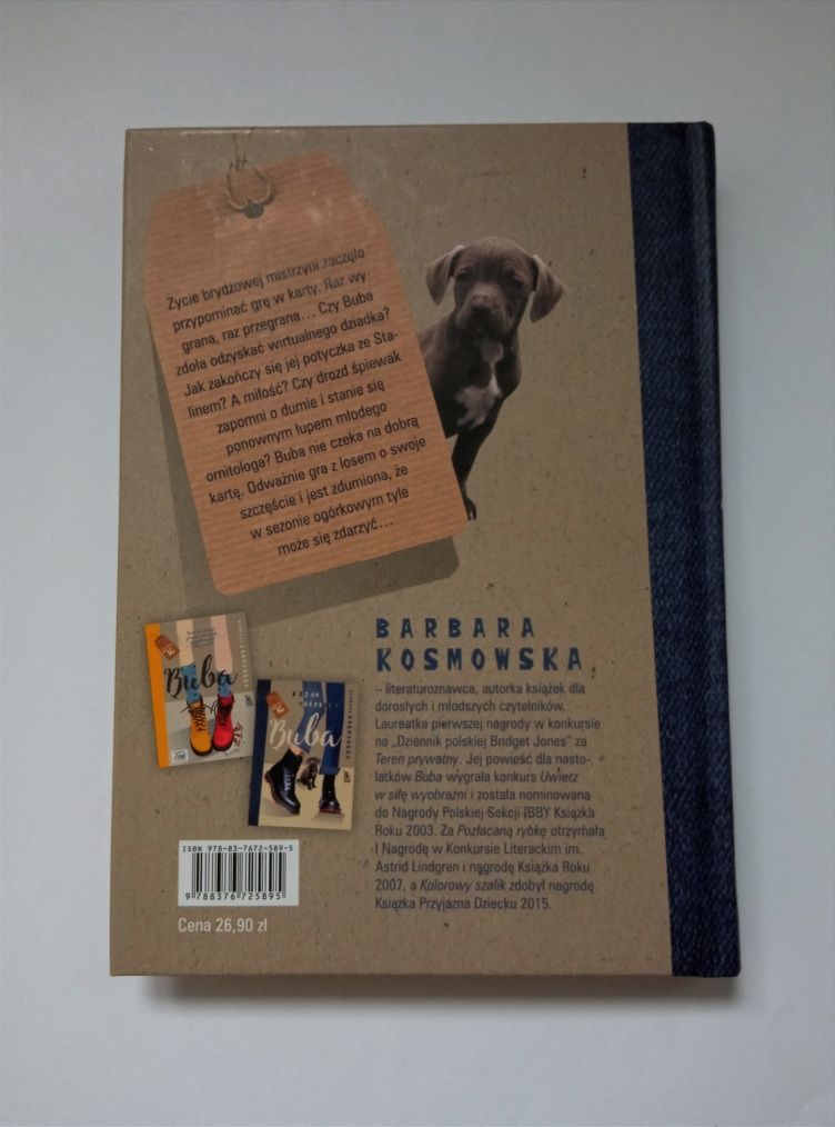 Książka „Buba, sezon ogórkowy" Barbara Kosmowska