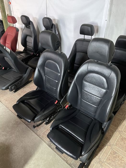 Сиденья на мерседес GLE электро рекаро спорт